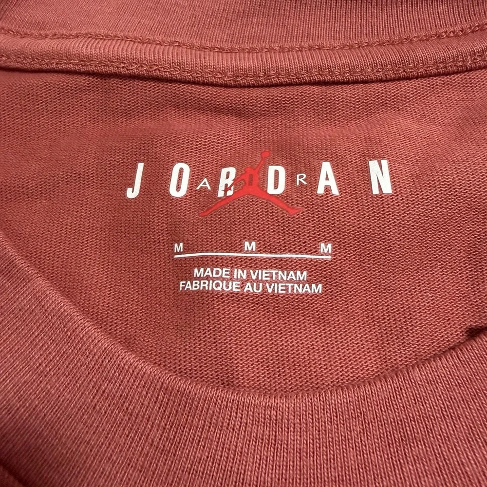 Nike Air Jordan Flight MVP 6 Rings T Shirt Mens Sz M Canyon Rust Red HJ2322-691